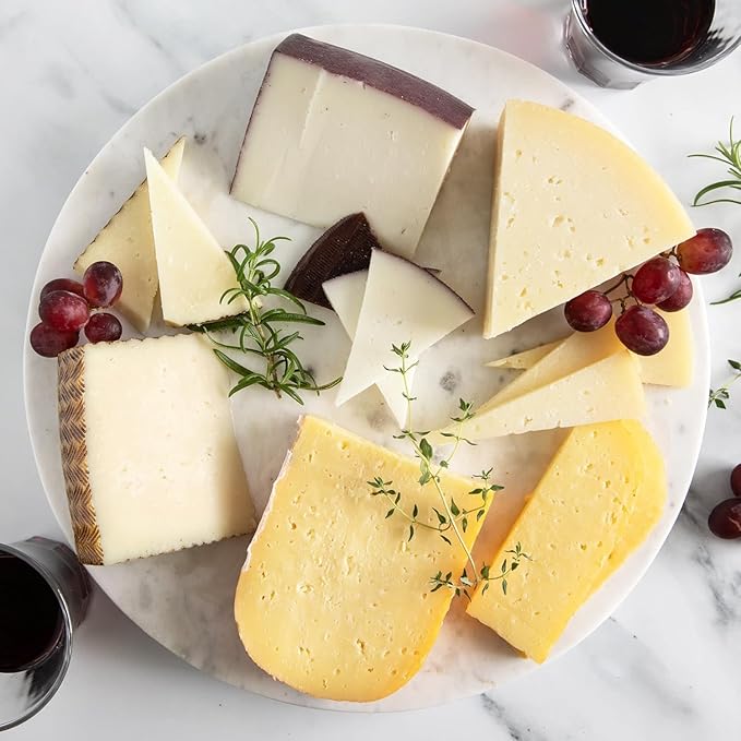 Spanish Cheese Assortment - Black Edition ??Truffle Cheese, Black Garlic Cheese, Mahon, Idiazabal +