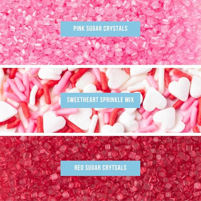 Sweets Indeed Frosting Kit plus Sprinkles Frosting Tubes nozzles 11.71 ounces Perfect for baking