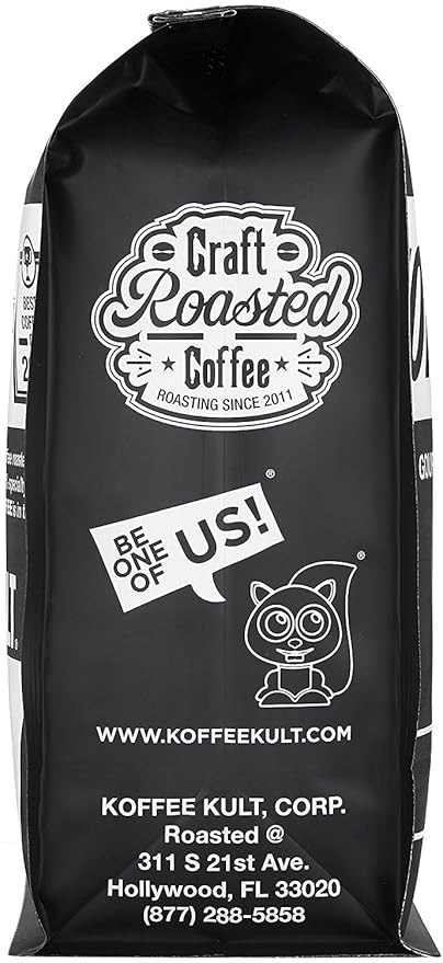 Koffee Kult Sumatra Coffee Beans Dark Roast - Indonesian Fresh Roasted Coffee Beans(Whole Bean