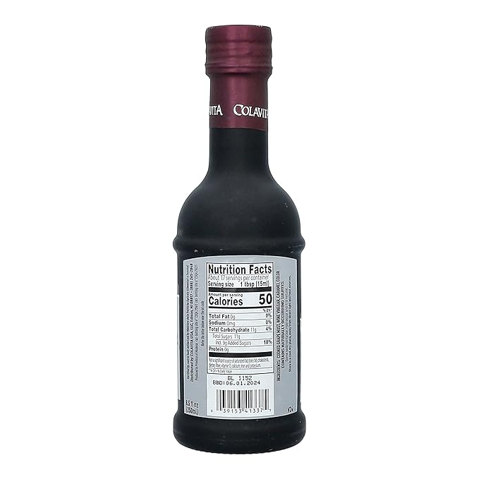 Colavita Aged Balsamic Vinegar of Modena IGP, 3 years, 8.5 Floz Glass Bottle