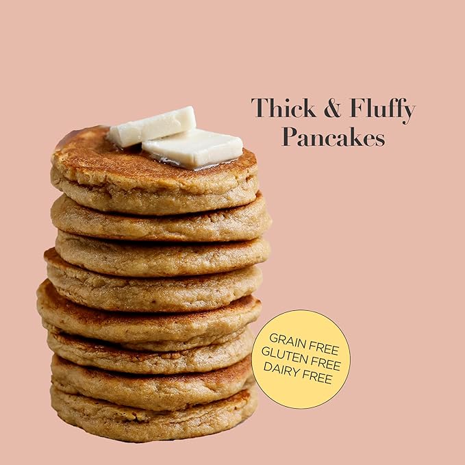 Stellar Eats Grain-Free Pancake & Waffle Mix | Gluten-Free, Dairy-Free, Plant-Based, Paleo-Friendly