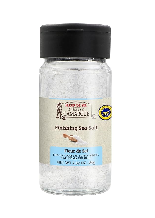 Le Saunier de Camargue Fleur de Sel – Original French Sea Salt Finishing Salt – Gourmet