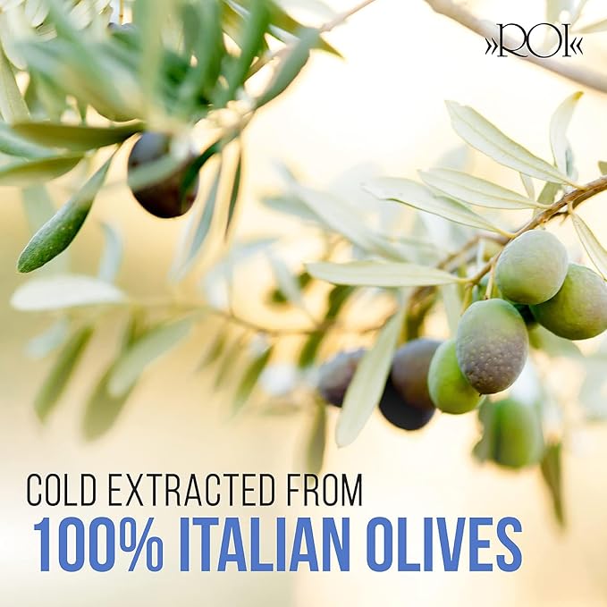 ROI Premium Ligurian Italian Extra Virgin Olive Oil First Cold Pressed - Mosto Olive Oil Imported