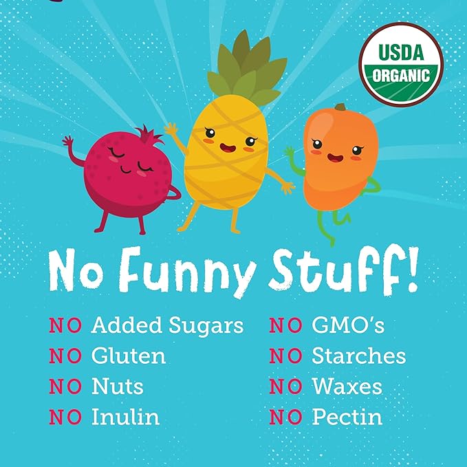 YOU LOVE FRUIT - Fruit Snacks Variety Pack 30 count, 100% Natural Gluten-Free, Vegan, Low Carb, Low