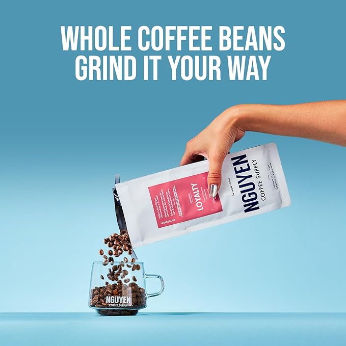 Nguyen Coffee Supply - Loyalty Signature Robusta & Arabica Blend: Medium Roast Premium Whole Coffee