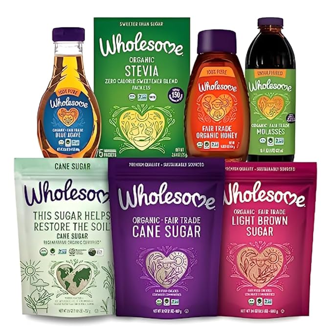 Wholesome Sweeteners 16-Ounce Organic Cane Sugar, Fair Trade, Non GMO, Gluten Free, Pure & Vegan