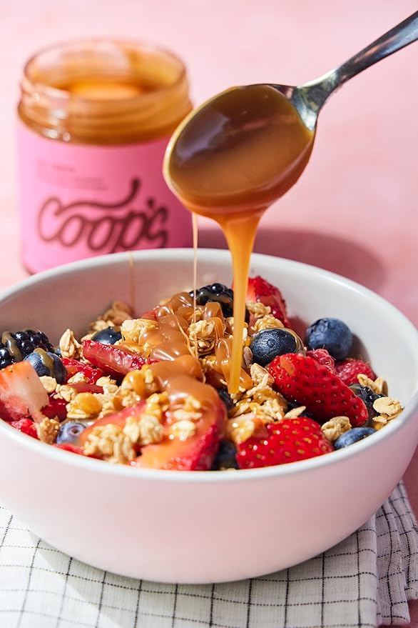 Coop's Salted Caramel Sauce: Rich and Buttery, Gourmet, All Natural, Handcrafted, Gluten Free