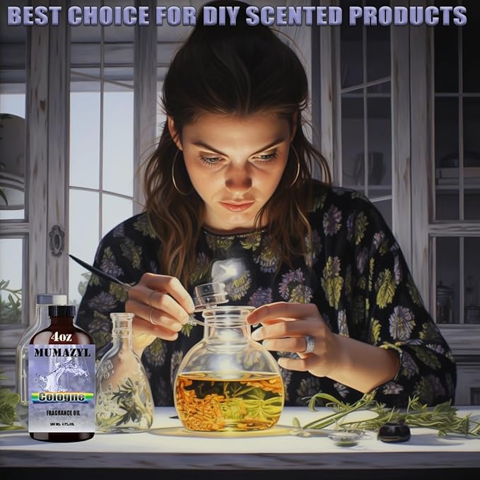 Cologne Fragrance Oil, Cologne Oil 4 Fl Oz 120ML for Diffuser Humidifier Yoga Cleaning DIY Candle