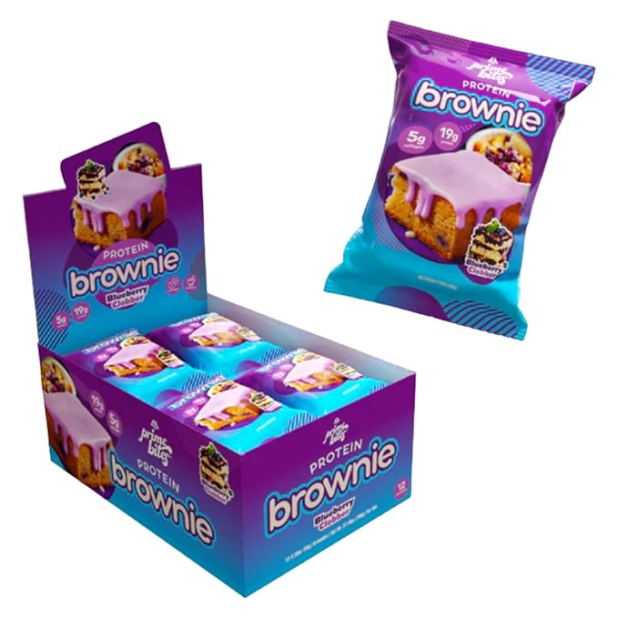 Prime Bites Protein Brownie from Alpha Prime Supplements | High Protein, Collagen Fortified Low