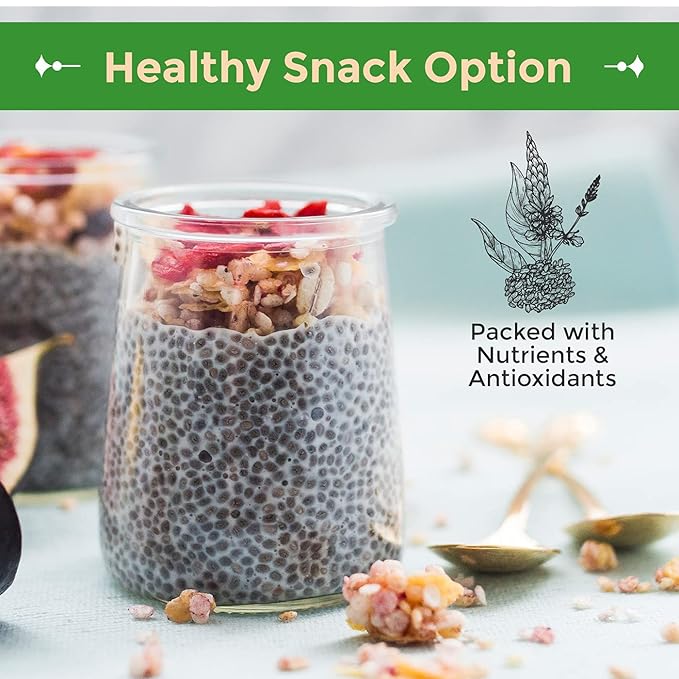 Sincerely Nuts Black Chia Seeds - Natural Superfood | Raw, Gluten-Free, Vegan & Kosher | Healthy