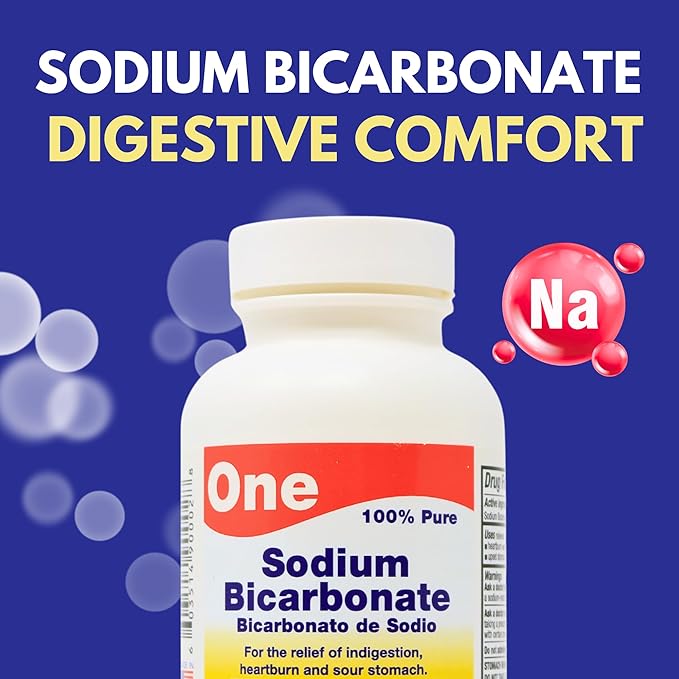 Arymar Pure Sodium Bicarbonate Powder, Natural Baking Soda for Cooking, Cleaning, Personal Care