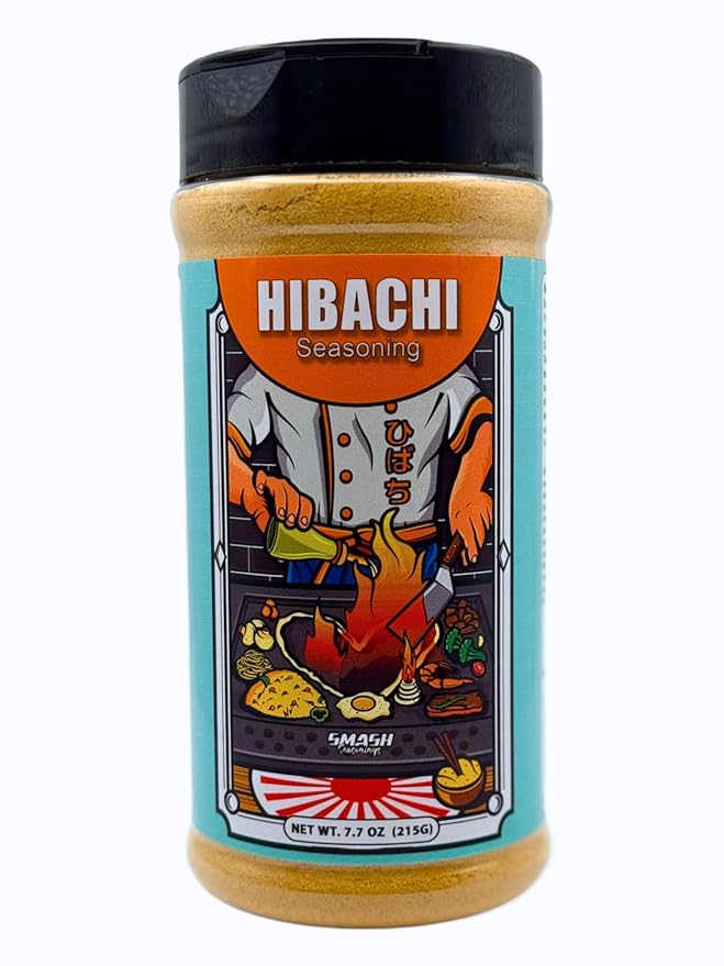 Hibachi Seasoning 7.7 oz ??Stir-Fry & Griddle Spice Blend with Soy Sauce, Sesame Oil, Garlic, Onion