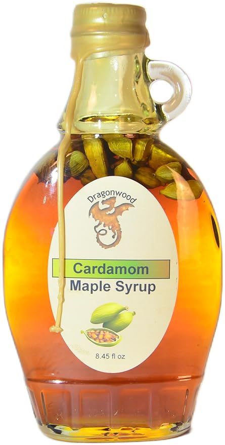 Cardamom Maple Syrup - For Pancakes and Waffles ??Made With Pure Maple Syrup And Cardamom Pods - By
