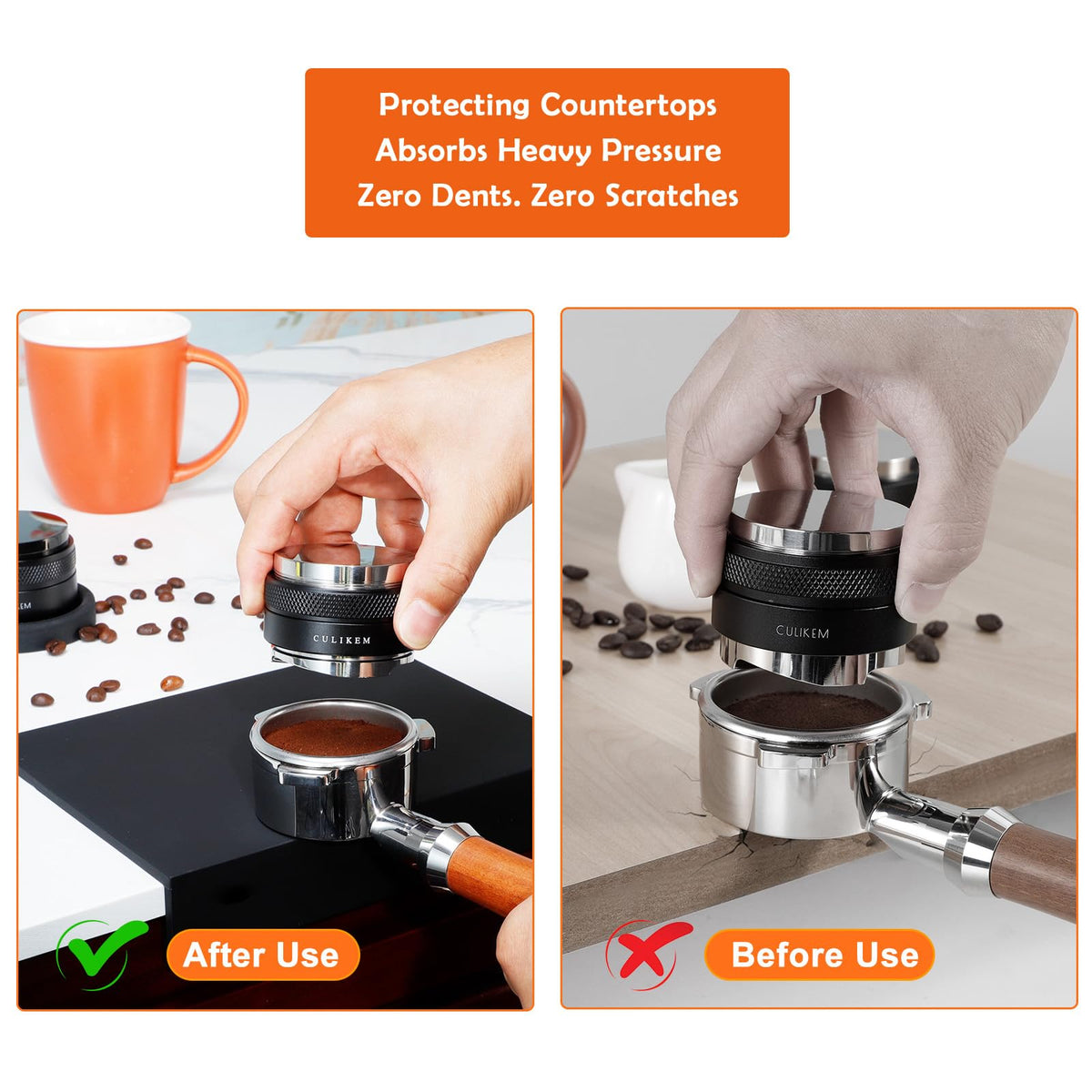 Minimalist Silicone Espresso Tamping Mat for Home Baristas