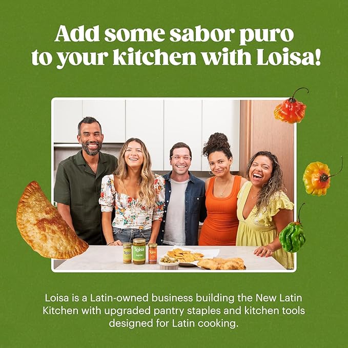 Loisa Seasoning, USDA Organic, Non-GMO, No-MSG, No Preservatives, No Artificial Coloring, No