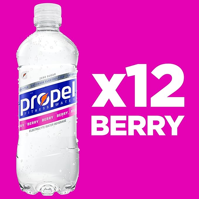 Propel Electrolyte Enhanced Water Sports Drink, Berry Flavored Water, Zero Calorie & Zero Sugar