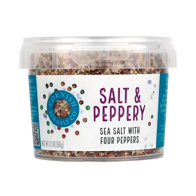 Cornish Sea Salt & Peppery Seasoning | Cooking & Hydration | Hand-Harvested in Celtic Waters | 2.1