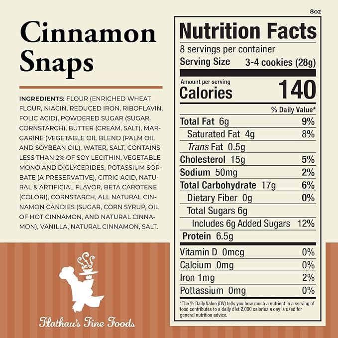 Flathau's Fine Foods, Gourmet Shortbread Cookies, Handcrafted All Natural Artisan Bites