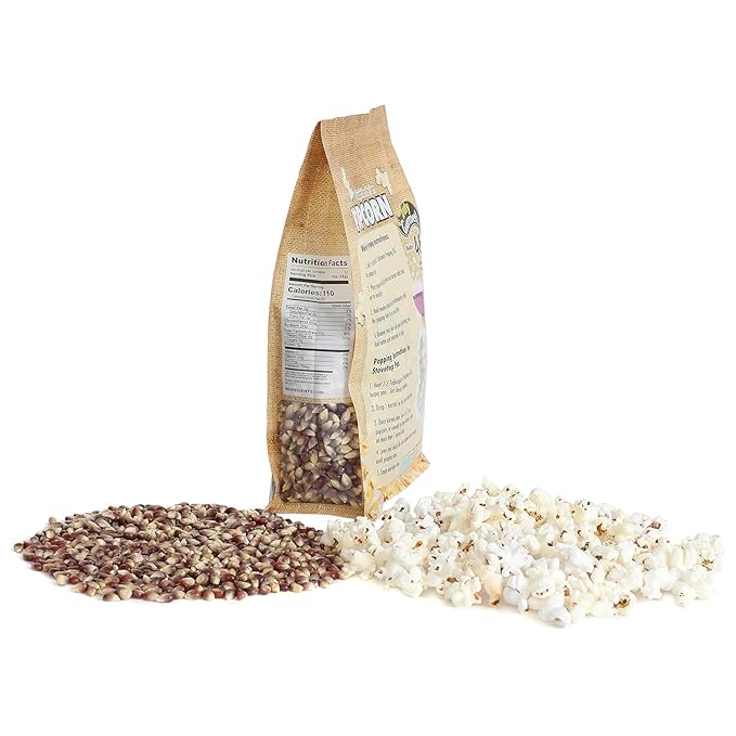 Wabash Valley Farms Popcorn Kernels - Purple Popcorn Kernels, Gourmet Popcorn Kernels for Popcorn