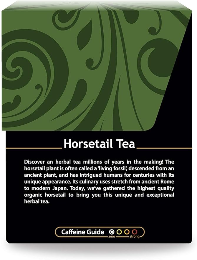 Buddha Teas - Horsetail - Organic Herbal Tea - For Cognitive Balance & Overall Health - With