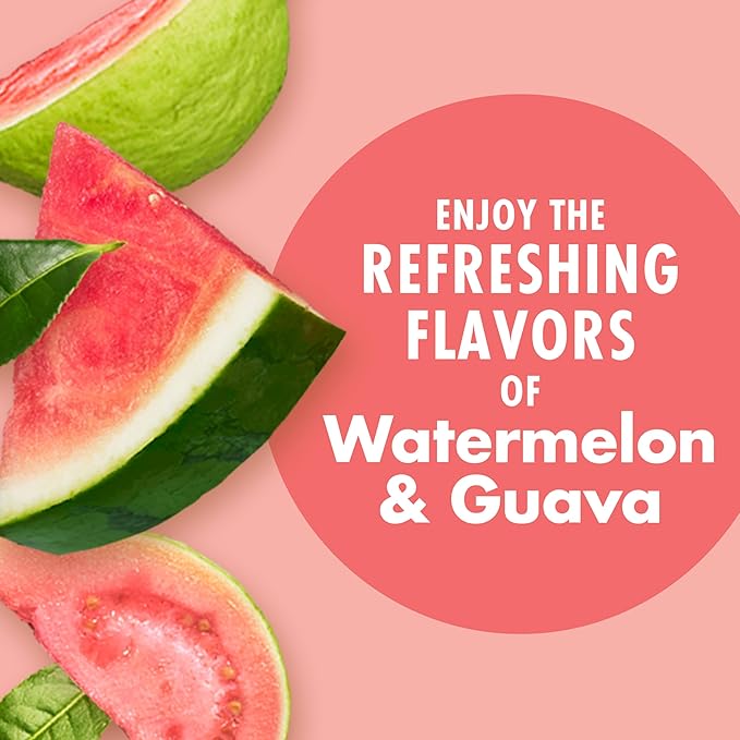 V8 Energy Watermelon Guava Energy Drink, 8 fl oz Can (24 Pack)