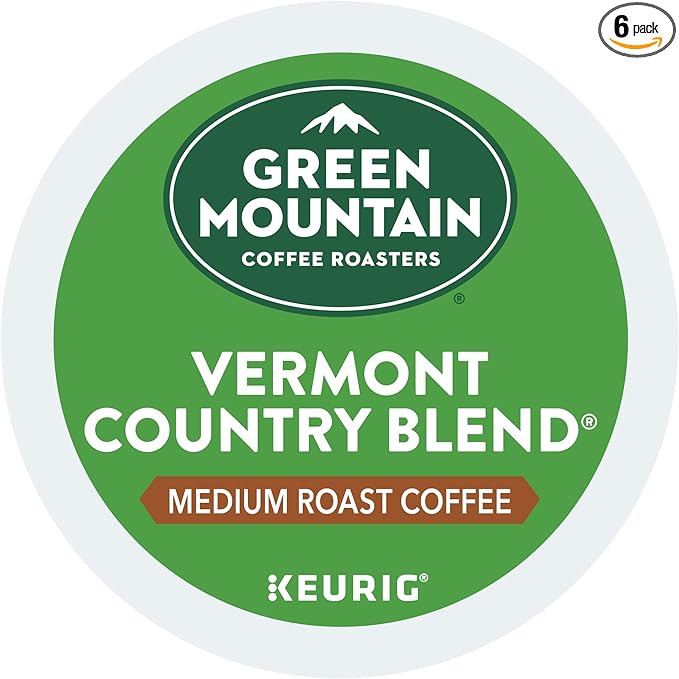 Green Mountain Coffee Roasters Vermont Country Blend Keurig Single-Serve K-Cup Pods, Medium Roast