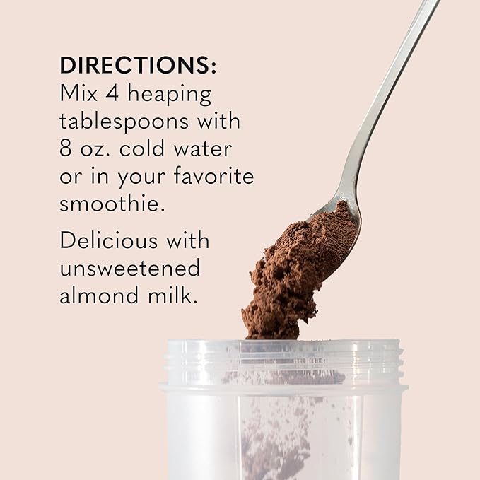 Garden of Life Plant-Based Sprouted Barley Protein, Chocolate with 21g Protein, 0g Sugar & Clean
