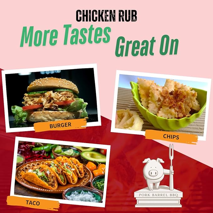 Pork Barrel BBQ Chicken Spice Rub | All-Purpose Seasoning and Spice Rub |Grilling Essentials