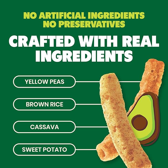 Jackson???Super Veggie Straws Variety Pack (5 oz, Pack of 6) ??Ranch, Cheddar, Sea Salt ??Gluten
