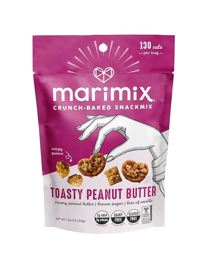 Marimix Snack Mix | Crunch Baked Sweet & Salty Savory Plant Based Naturally Gluten Free Whole Grain