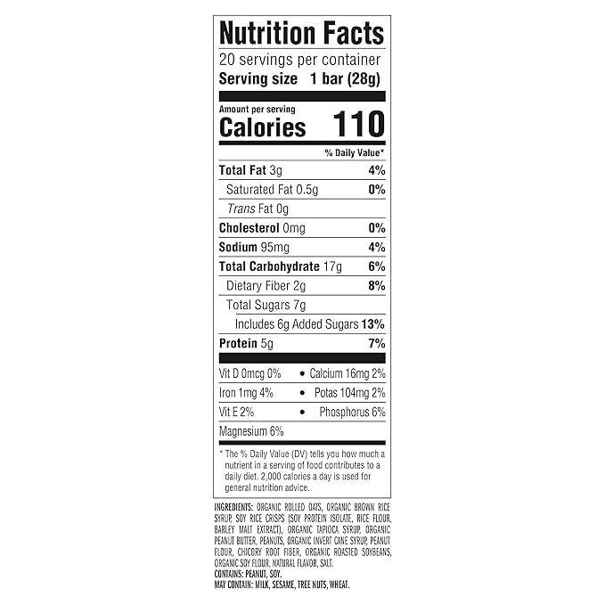 CLIF BAR Minis - Crunchy Peanut Butter - Made with Organic Oats - 5g Protein - Non-GMO - Plant