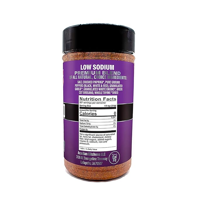 Blackened Seasoning 6.5 oz Shaker – Ideal for Grilling or Cooking Fish, Chicken, Wings, BBQ, Pork