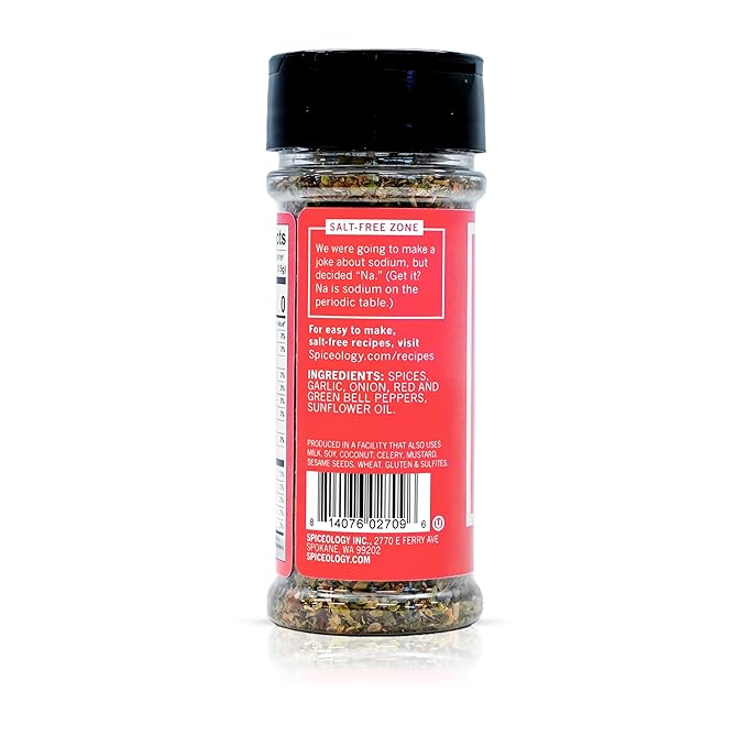 Spiceology – Pizza Pie Salt-Free Seasoning – Italian Herb Spice Blend with Oregano, Garlic
