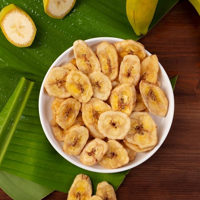 Sweetened Banana Chips - 4 Lb Healthy Snack Option, Elevate Your Healthy Lifestyle With These