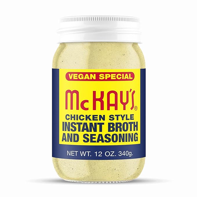 McKay's Vegan Chicken Flavored Soup Seasoning, Gluten Free, Vegetarian Instant Broth, Bullion