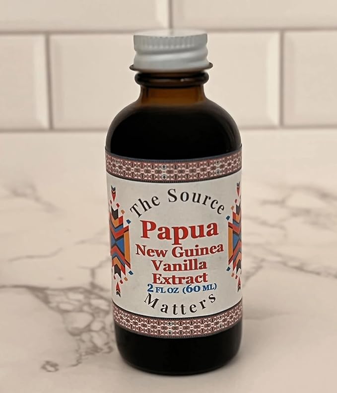 Papua New Guinea Vanilla Extract by The Source Matters | Pure, Authentic Flavor for Baking &