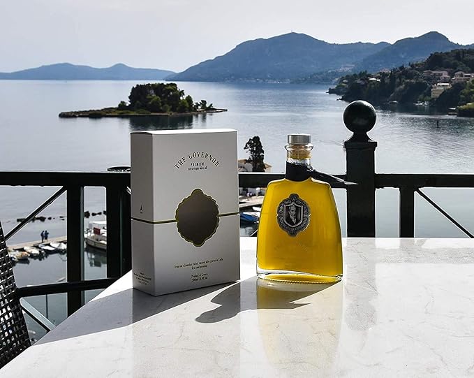 The Governor Premium Extra Virgin Olive Oil - Unfiltered, Cold-Pressed, Single Origin Lianolia