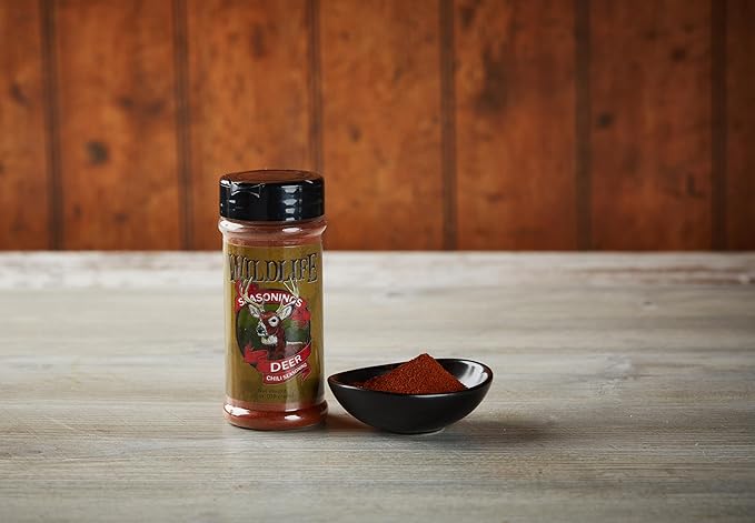Wildlife Seasonings Deer Chili ??Bold Chili Powder Blend for Wild Game, Beef & Tex-Mex Dishes |