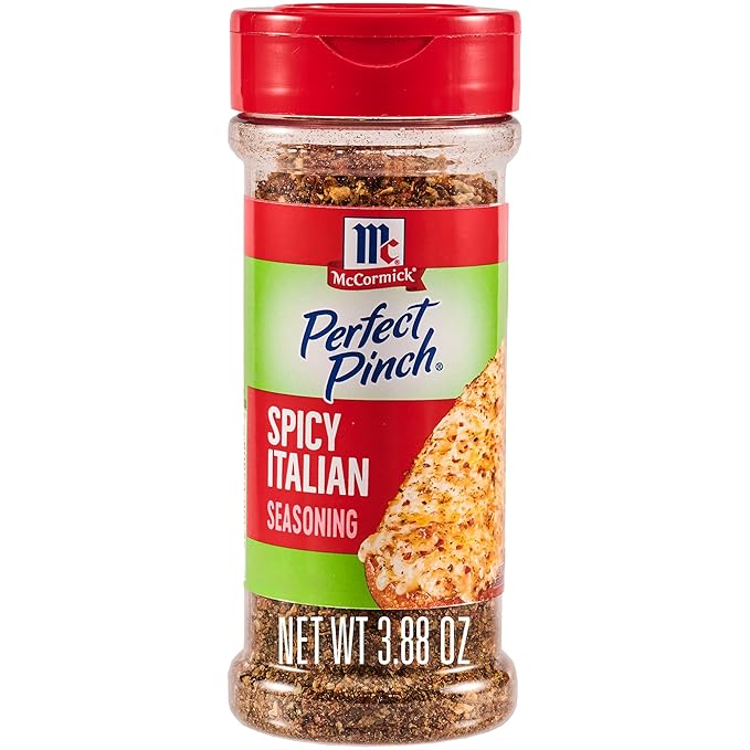 McCormick Perfect Pinch Seasoning, Spicy Italian, For Adding Italian Flavor with a Kick to Pizza