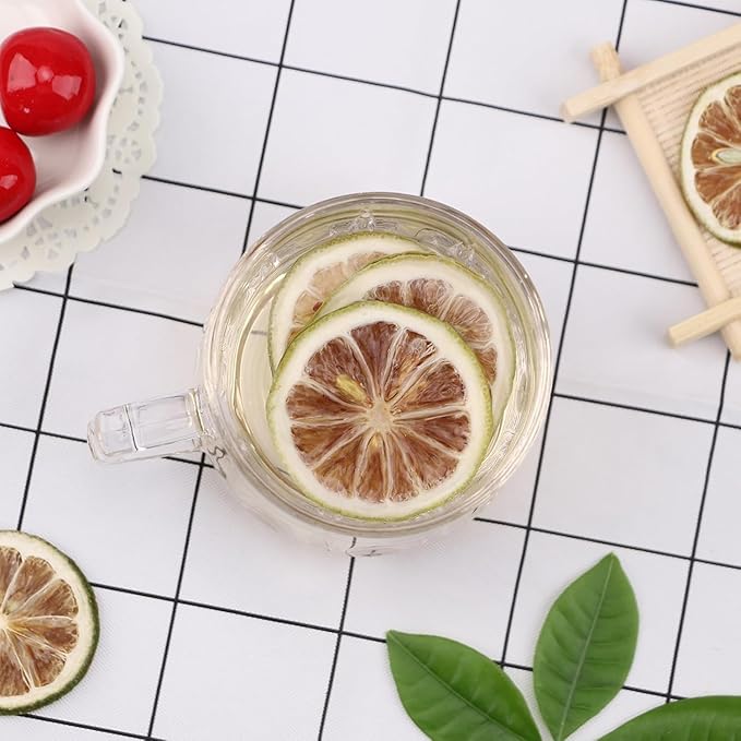 iGAOZM Dried Lime Slices,7.05oz/200g,Dehydrated Dry Lime For Cocktails,No Additives,No Sugar