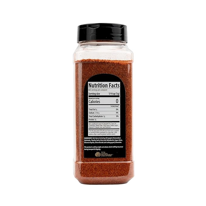 GranAroma Carne Seasoning, Authentic Spice Blend, Delicious Taste, Dry Rubs & Meat Dishes (1.5