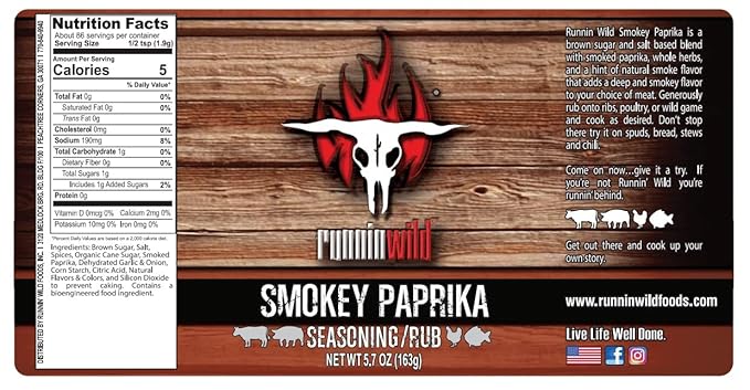 Smokey Paprika Seasoning | Smoked Paprika balanced out with brown sugar, spices, and a hint of