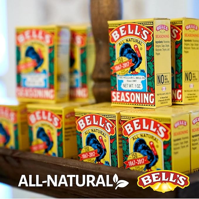 Bell's All Natural Seasoning ??1 oz Box ??Classic Salt-Free Poultry Blend ??Gluten-Free, Kosher