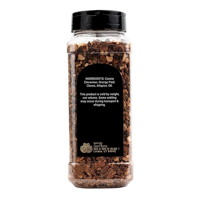 GranAroma Mulling Spice Blend, Sweet & Aromatic, Holiday Spice Blend, Potpourris & Teas (13.77
