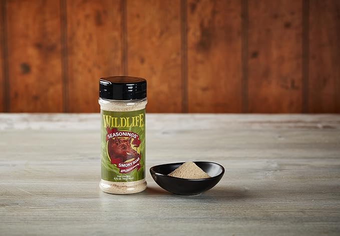 Wildlife Seasonings Smoky Boar Applewood Smoke Rub and Marinade - Sweet and Smoky Grill Seasoning