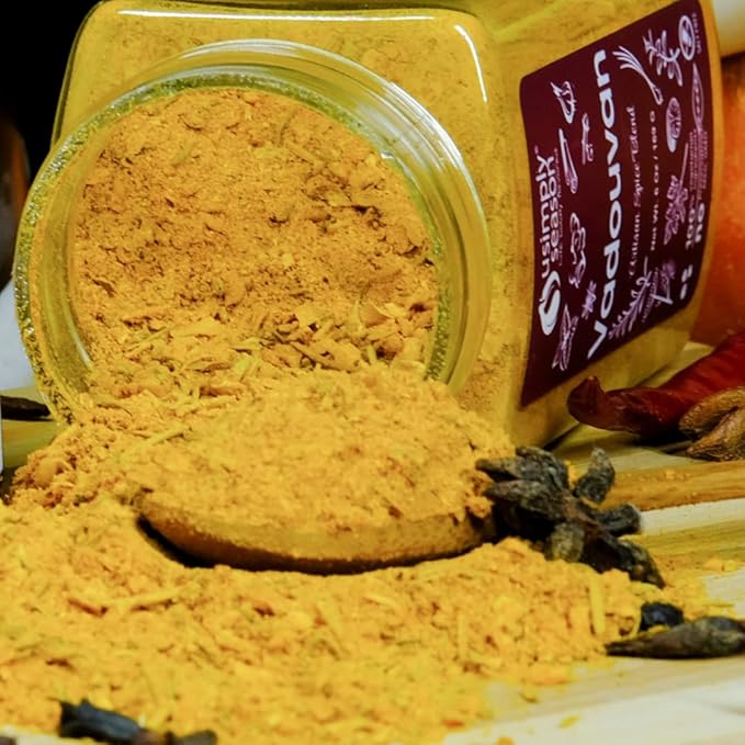 USimplySeason Vadouvan Curry (6 oz) - French Indian Fusion Seasoning Spice Blend for Meat Rubs and