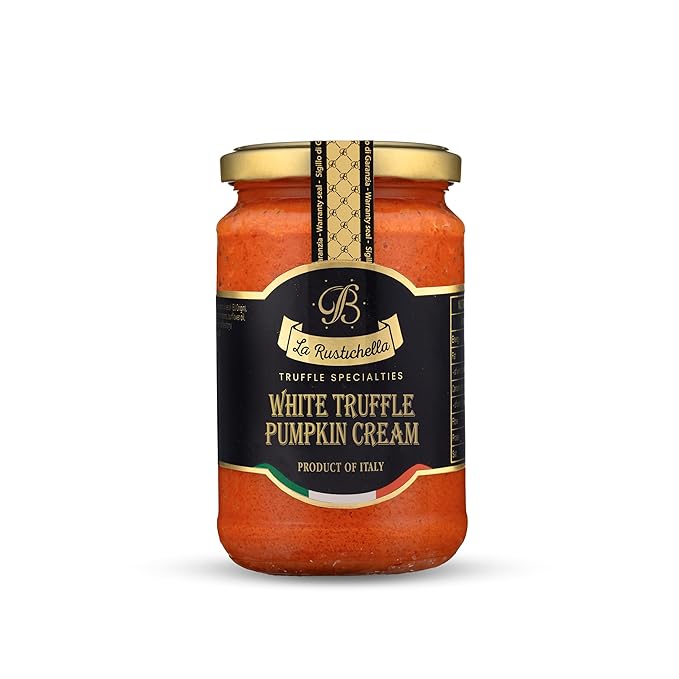 La Rustichella - White Truffle Pumpkin Creamy Spread - 100% Made in Italy | Gluten-Free