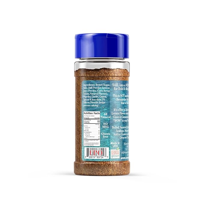 New Harbor Seasoning - Seafood | All Natural Seasoning | Perfect for Seafood Boils | Made in