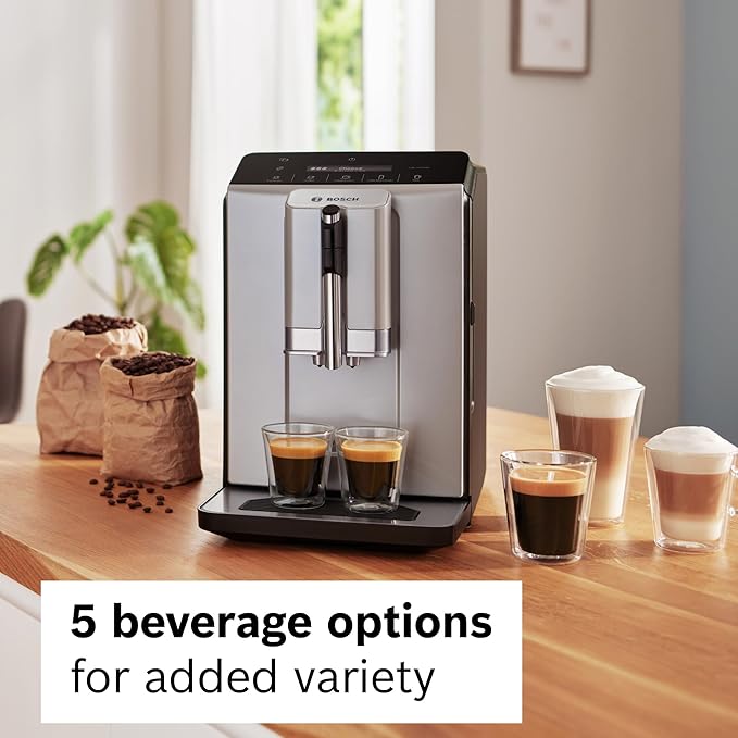 Bosch 300 Series Fully Automatic Espresso and Coffee Machine ??In-Cup Frother, OneTouch Milk
