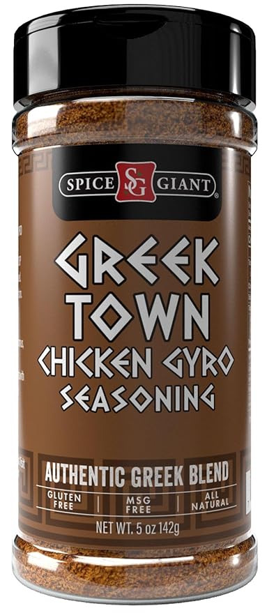 Greek Town Chicken Gyro Seasoning | Greek Spice | All Purpose Chicken, Beef, Steak, Lamb, Seafood &